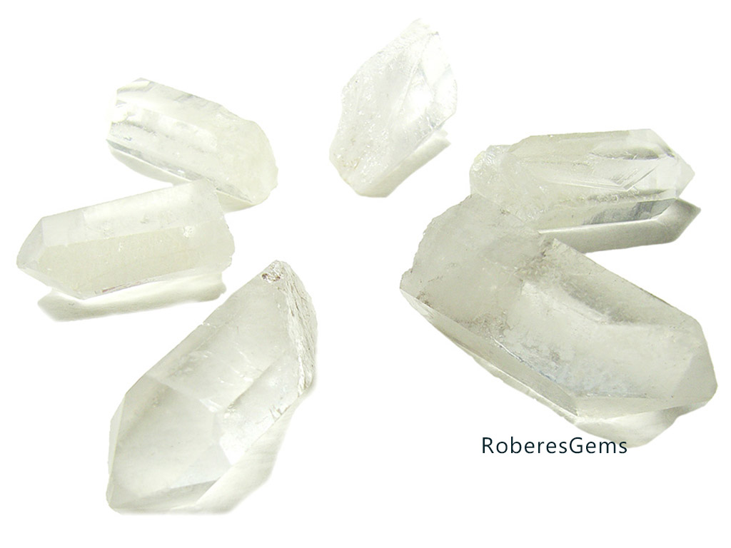 Mineral-puntas-de-Cuarzo-cristal-de-roca